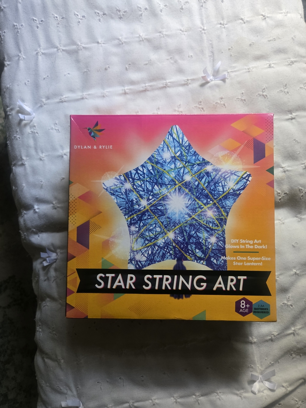 Dylan & Rylie Star String Art Kit - Blue Star